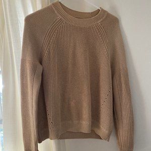 VINCE - Tan/Carmel Chunky Knit Sweater